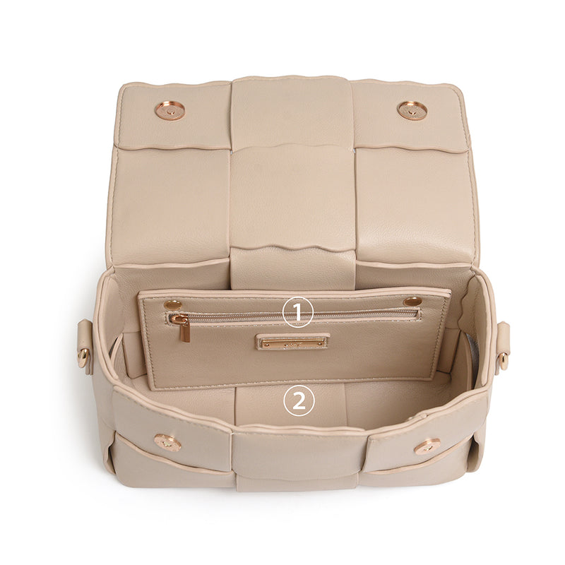 En-ji Yunsol Shoulderbag- Cream