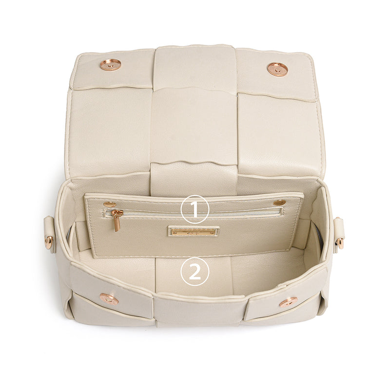 En-ji Yunsol Shoulderbag - Ivory