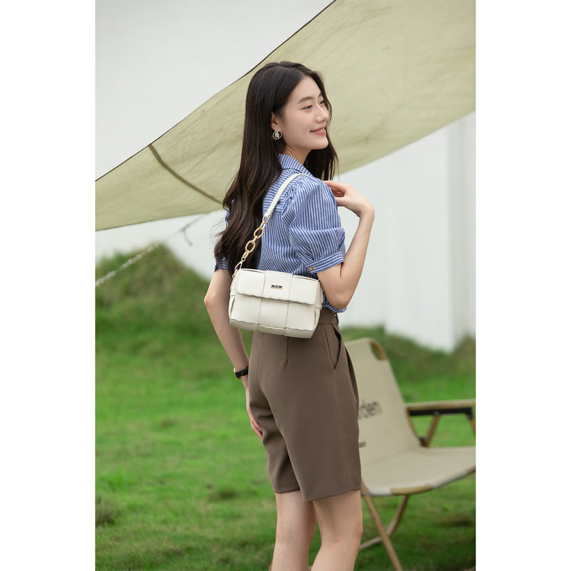 En-ji Yunsol Shoulderbag- Cream