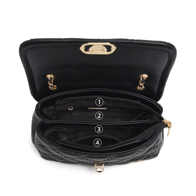 En-ji Wolri Slingbag - Black