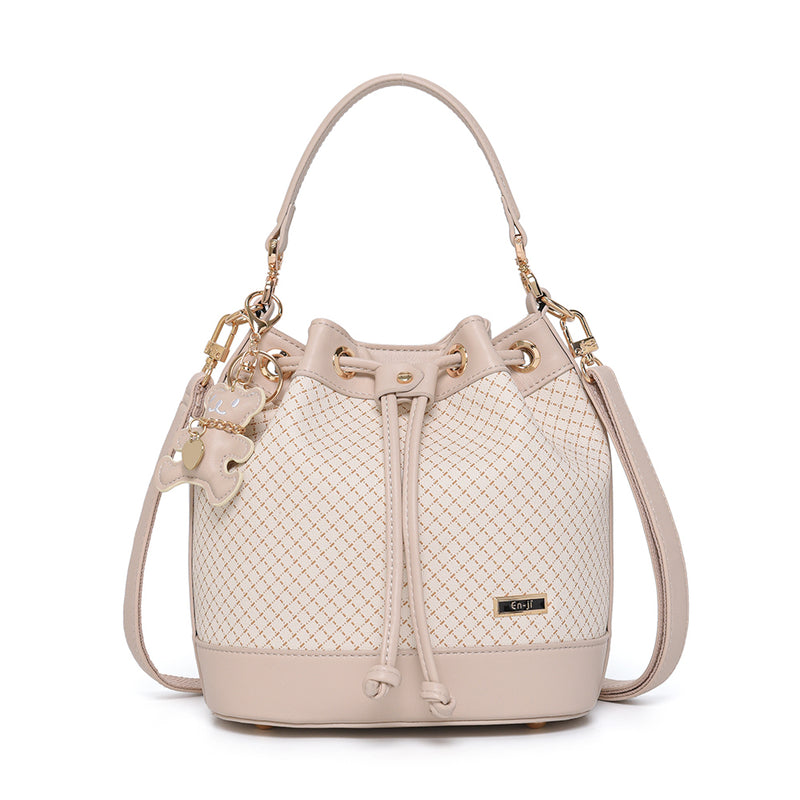 En-ji Domun Handbag - Cream