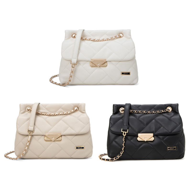 En-ji Yubin Shoulderbag - Cream