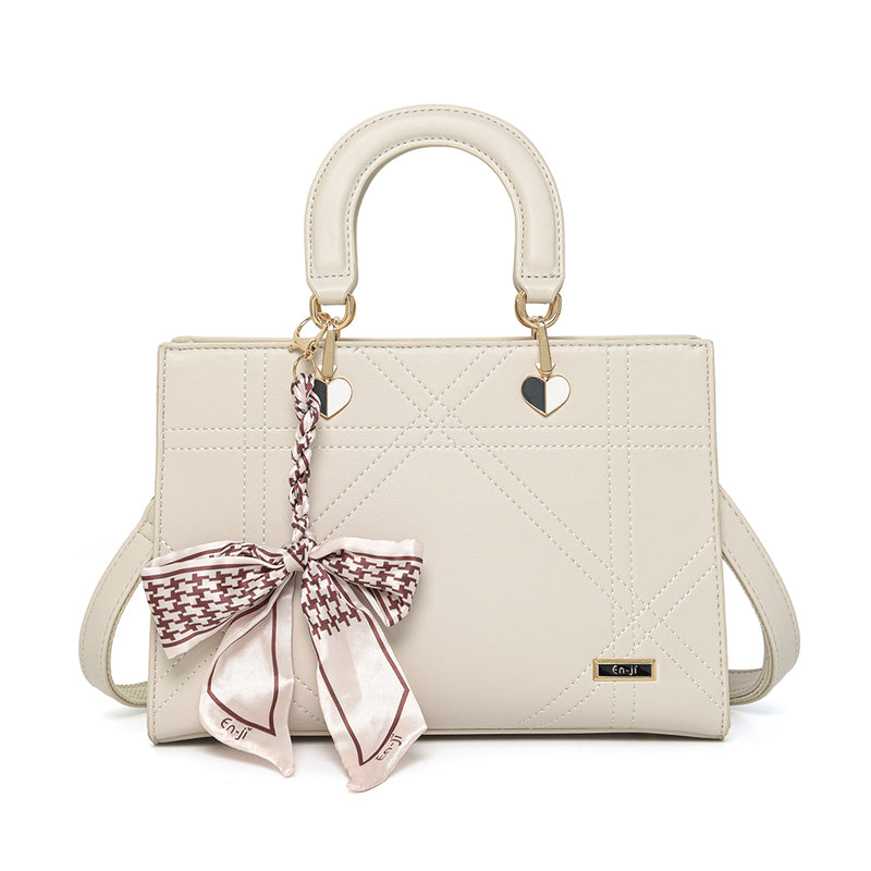 En-ji Naeri Handbag - Ivory