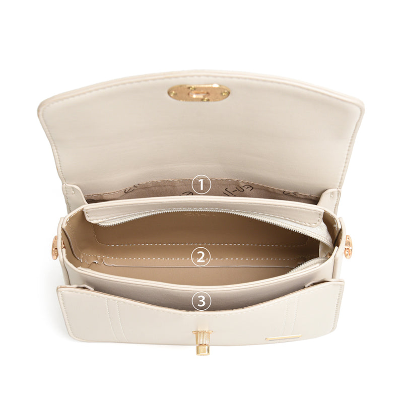 En-ji Hanra Slingbag - Ivory