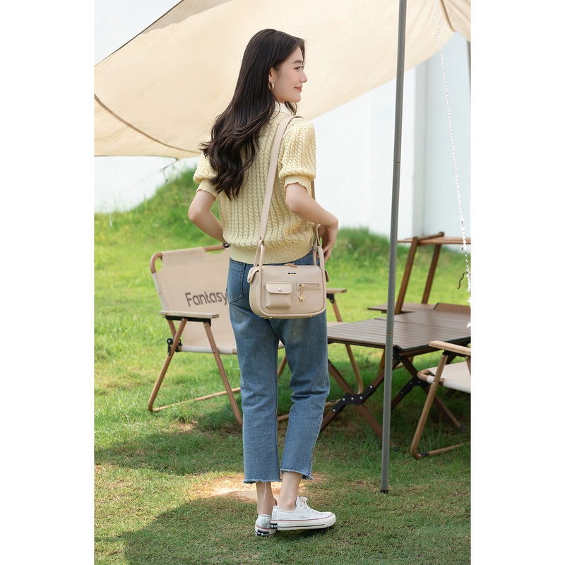 En-ji Hoji Shoulderbag - Lightkhaki