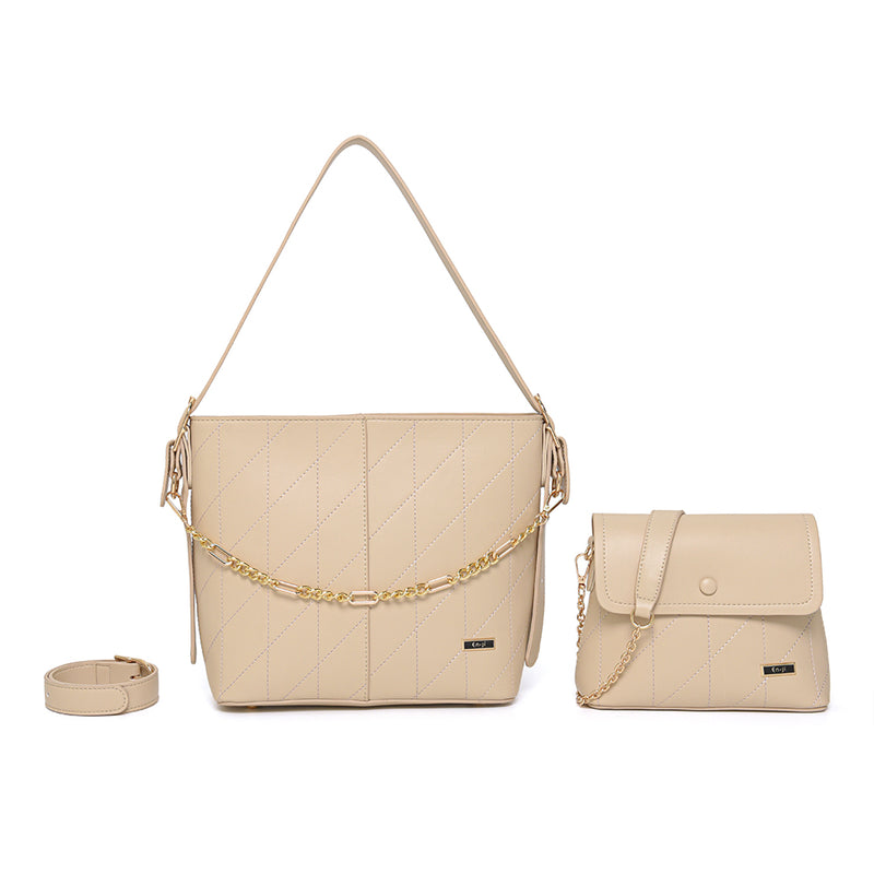 En-ji Miro Shoulderbag - Cream