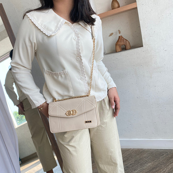 En-ji Duwon Slingbag - Cream