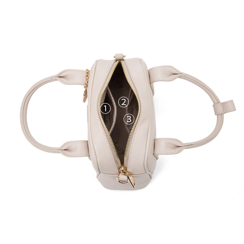 En-ji Musan Handbag - Cream