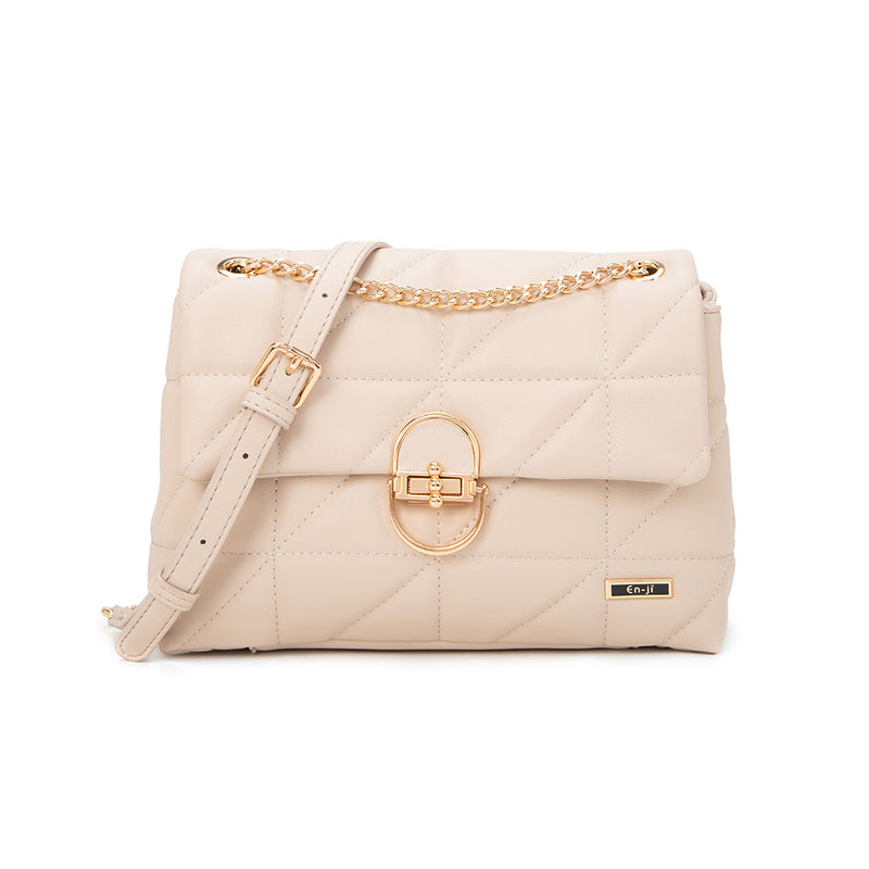 En-ji Yuson Slingbag - Cream