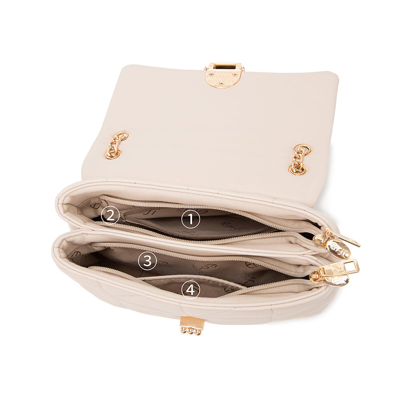 En-ji Yuson Slingbag - Cream