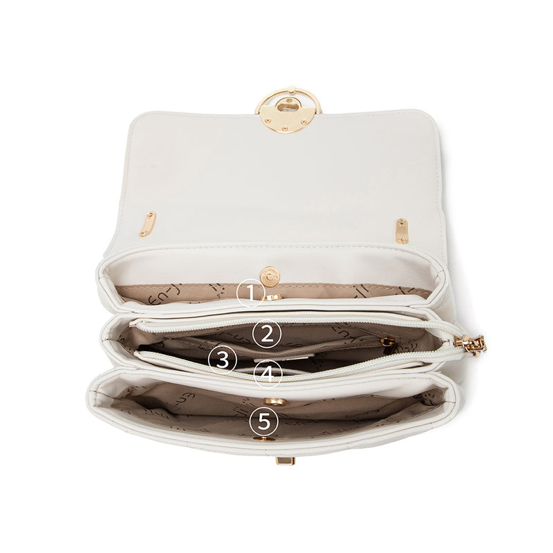 En-ji Malsi Slingbag - Ivory