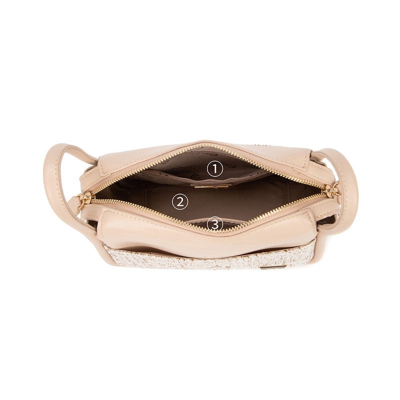 En-ji Sanda Shoulderbag - Cream