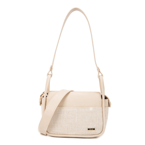 En-ji Sanda Shoulderbag - Ivory