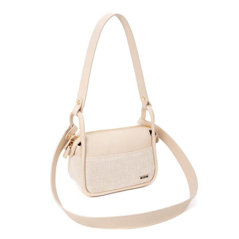 En-ji Sanda Shoulderbag - Ivory