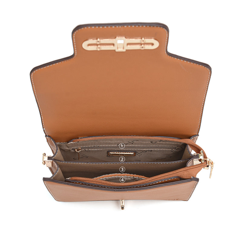 En-ji Yina Slingbag - Caramel