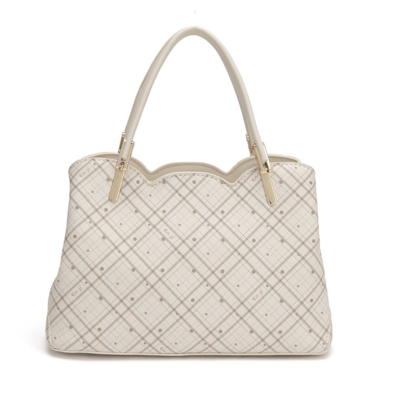 En-ji Molka Handbag - Ivory