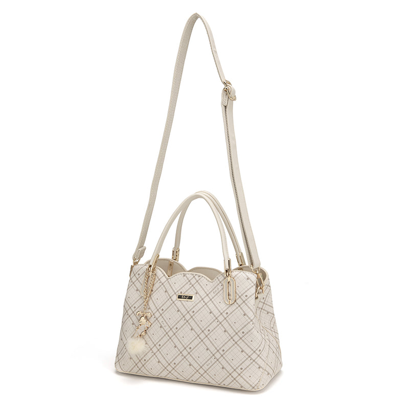 En-ji Molka Handbag - Ivory