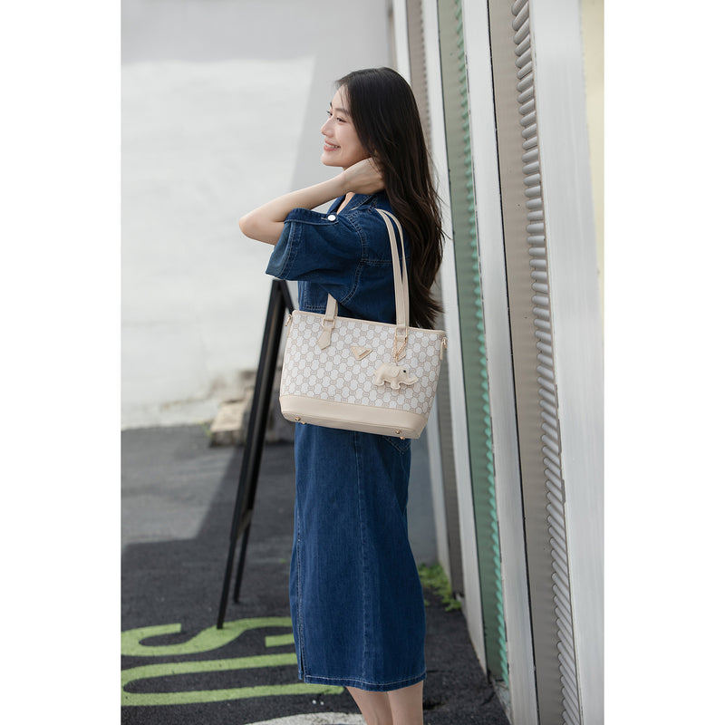 En-ji Youla Totebag - Cream