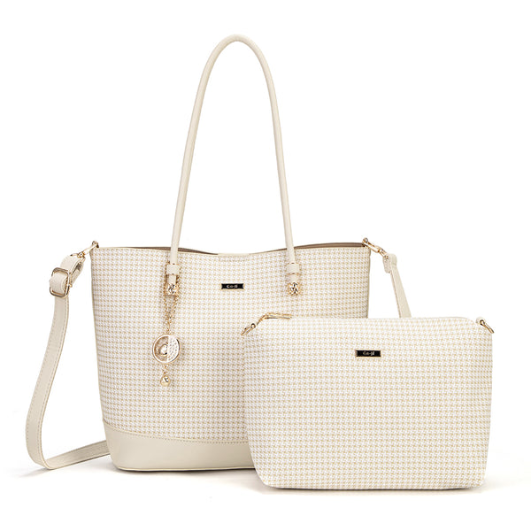 En-ji Duyon Totebag - Cream