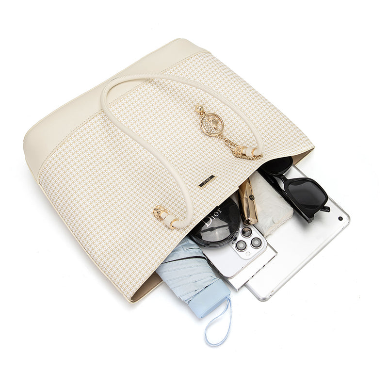 En-ji Duyon Totebag - Cream