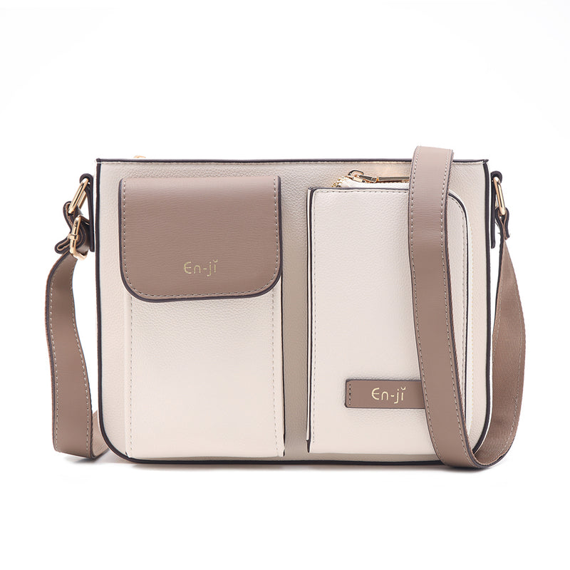 En-ji Kinan Slingbag - Ivory