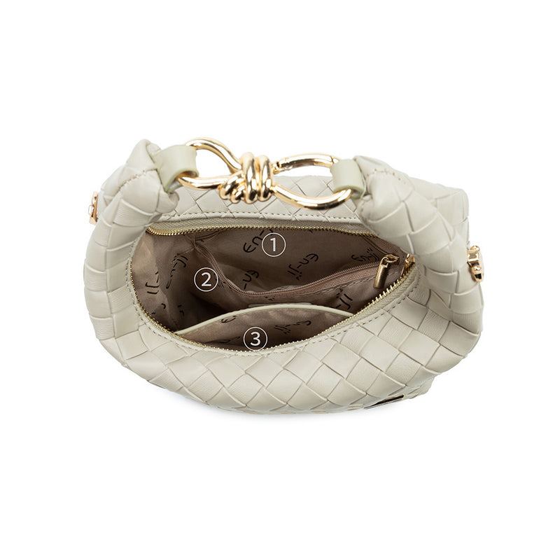 En-ji Hekyo Handbag - Almond