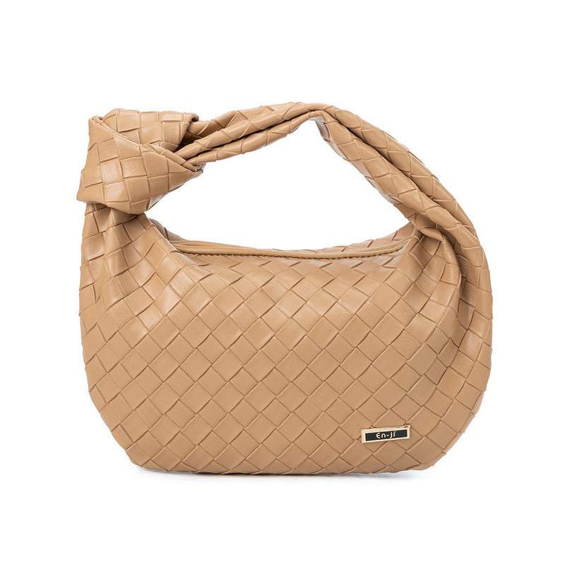 En-ji Joya Handbag - Khaki