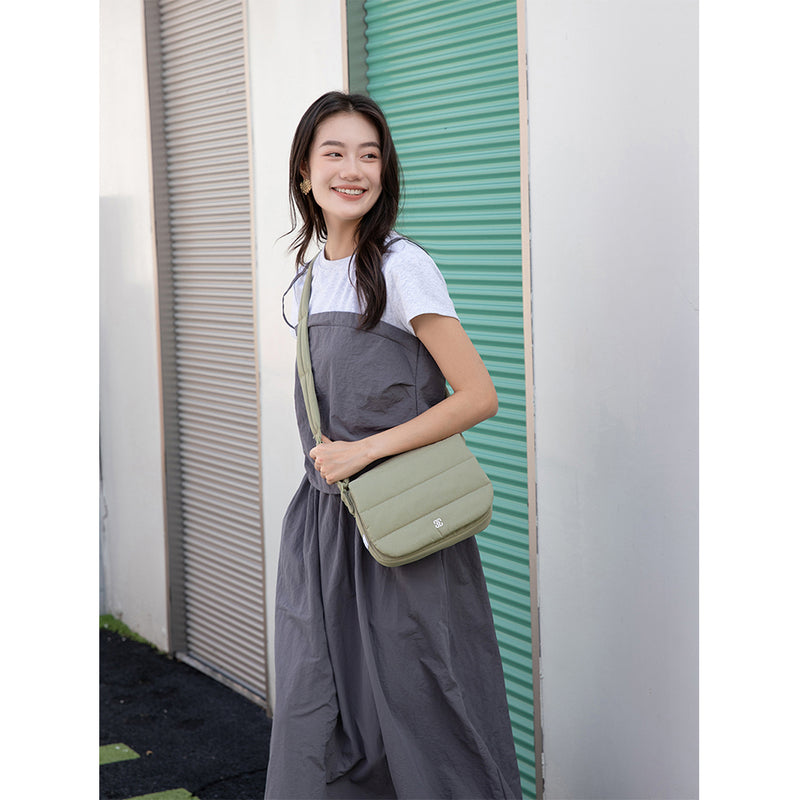 En-ji Jinro Slingbag Wanita - Olive