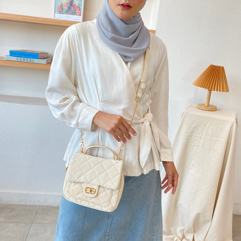 En-ji Rowon Slingbag - Cream