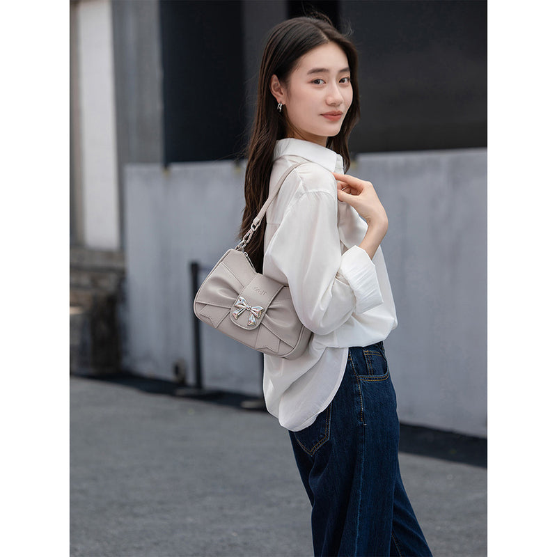 En-ji Yunwo Shoulderbag - Latte