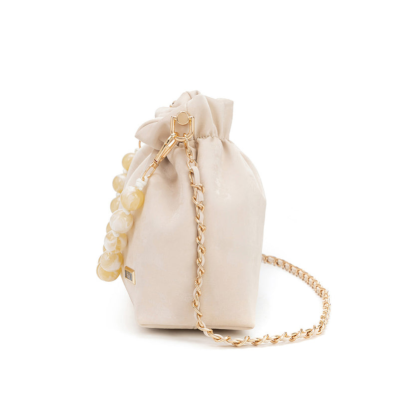 En-ji Wobin Handbag - Cream