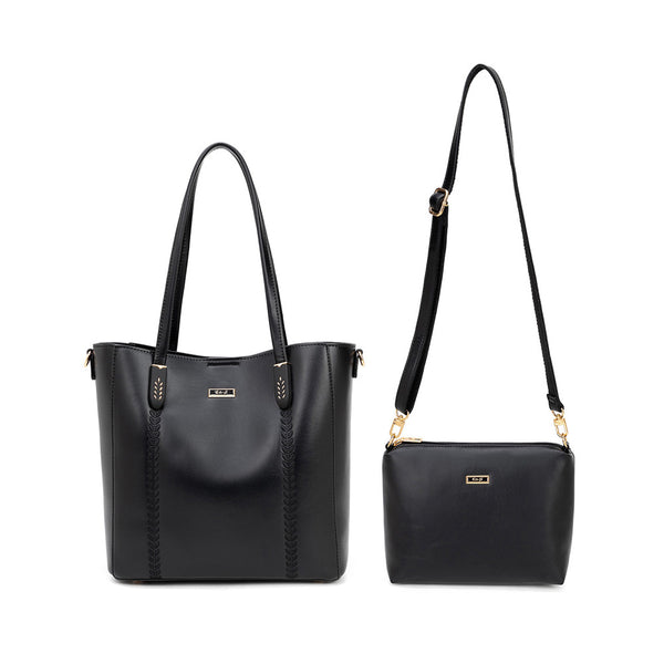 En-ji Renmi Totebag Wanita - Black