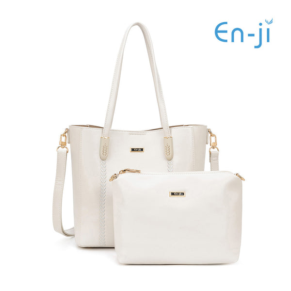 En-ji Renmi Totebag Wanita - Ivory