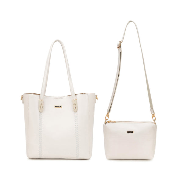 En-ji Renmi Totebag Wanita - Ivory