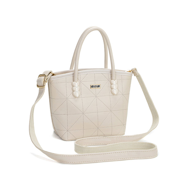 En-ji Nomil Handbag - Cream