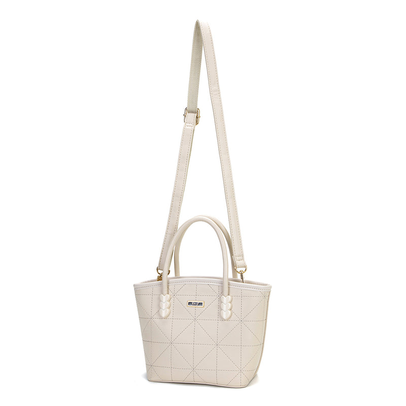 En-ji Nomil Handbag - Cream