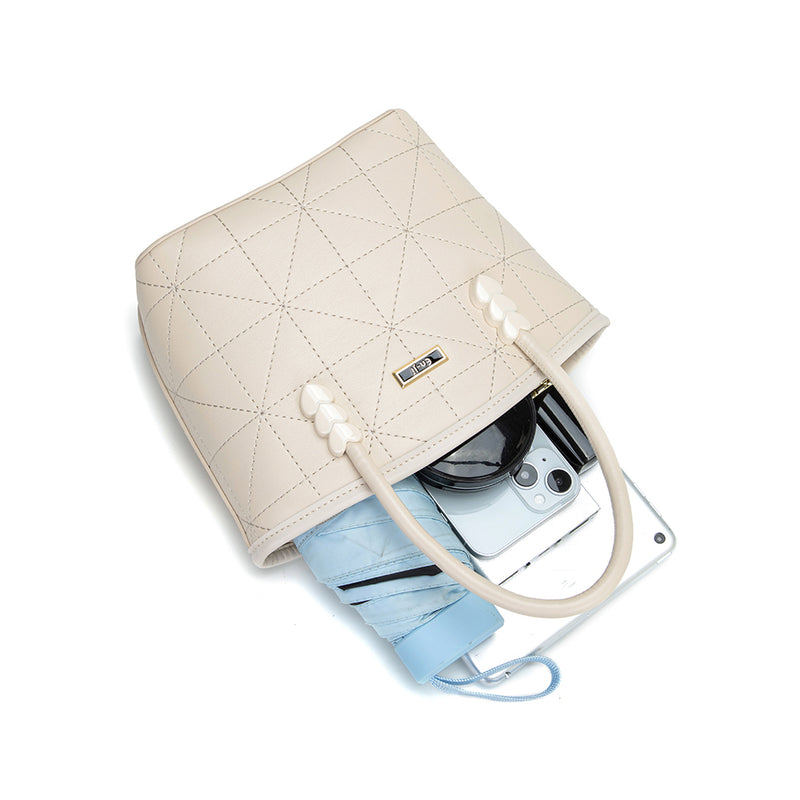 En-ji Nomil Handbag - Cream