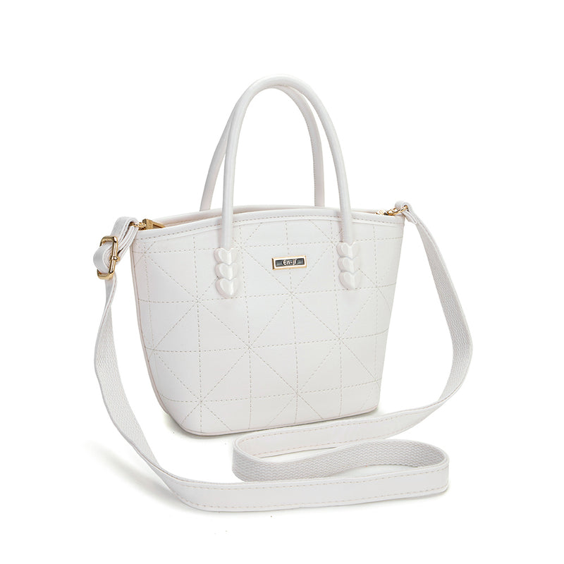 En-ji Nomil Handbag - Ivory