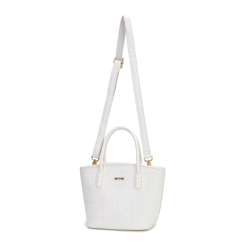 En-ji Nomil Handbag - Ivory