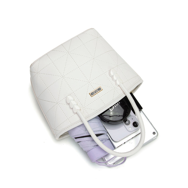 En-ji Nomil Handbag - Ivory