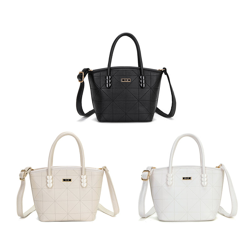 En-ji Nomil Handbag - Cream