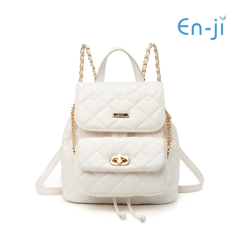En-ji Aylin Backpack Wanita - Ivory