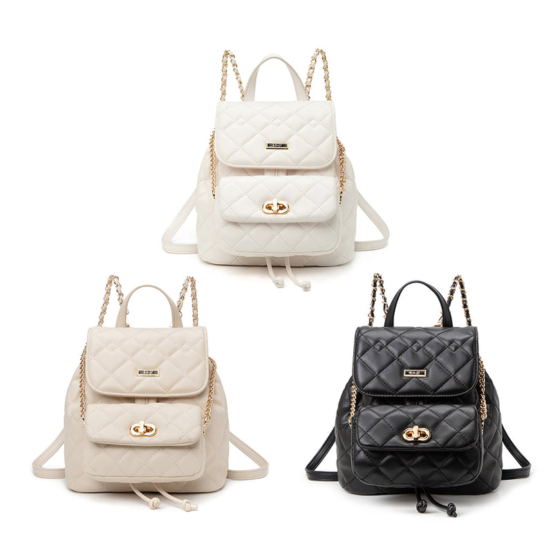 En-ji Aylin Backpack Wanita - Ivory