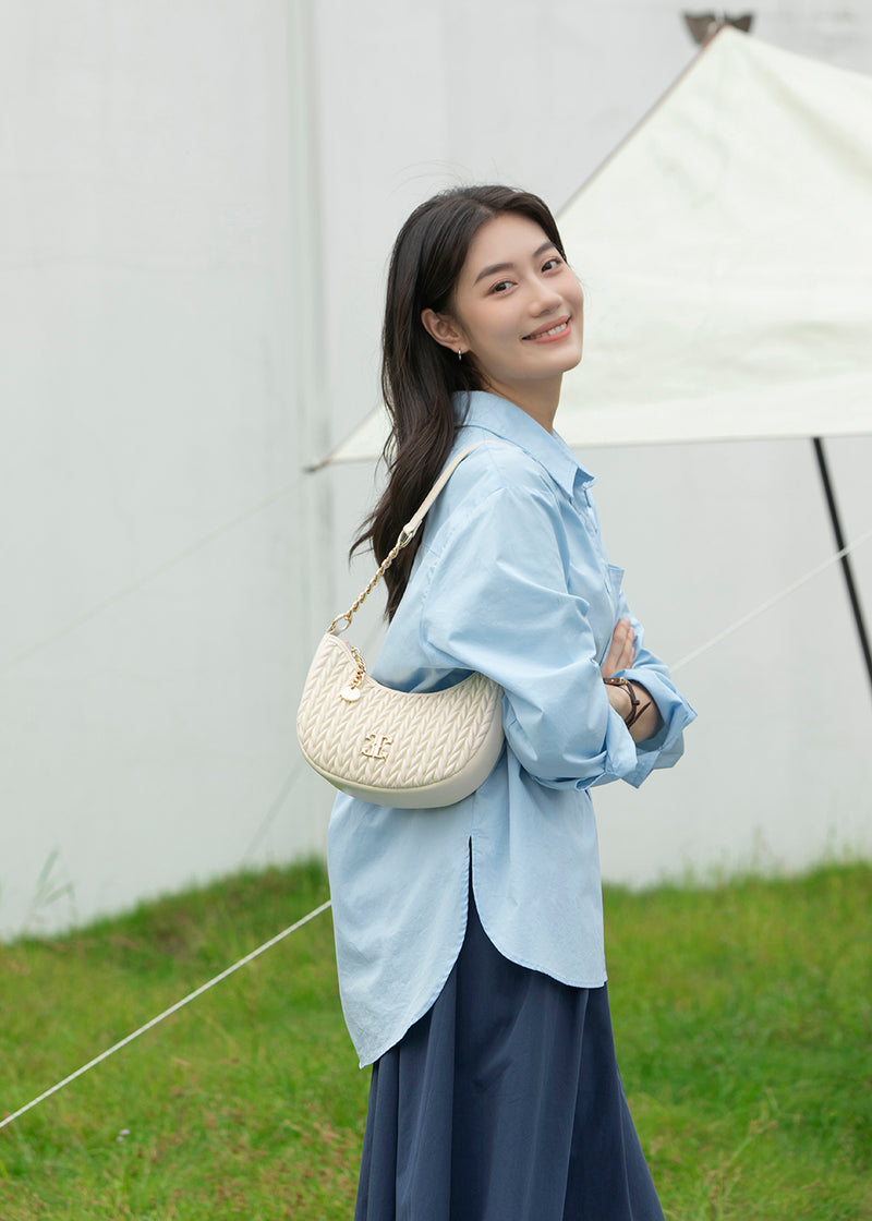 En-ji Jiami Shoulderbag - Ivory