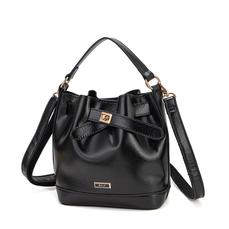 En-ji Marin Handbag - Black