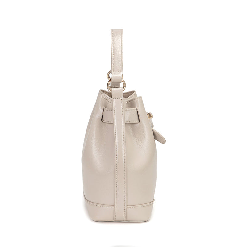 En-ji Marin Handbag - Cream