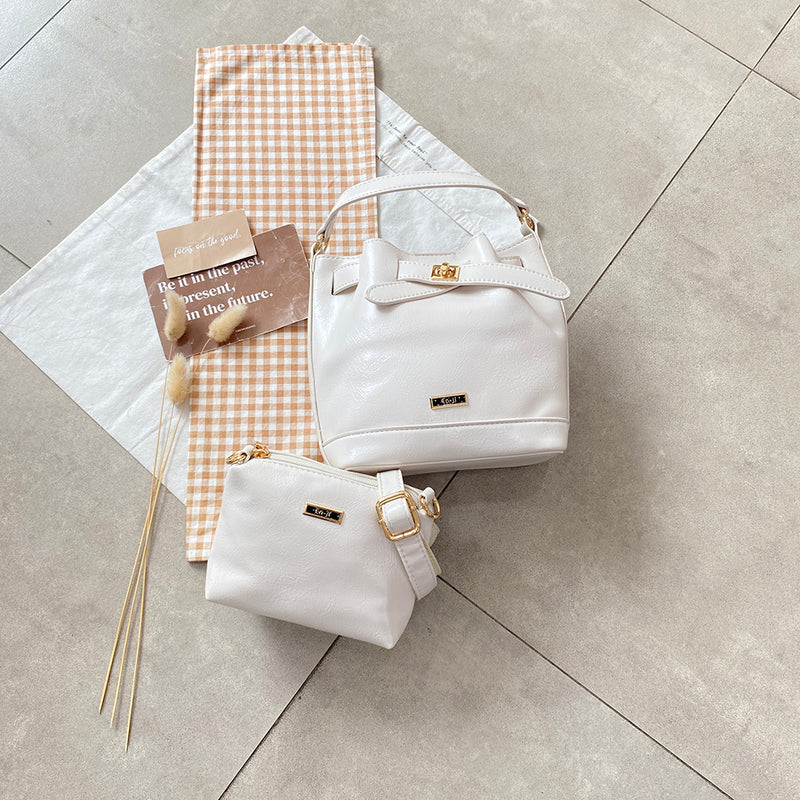 En-ji Marin Handbag - Ivory