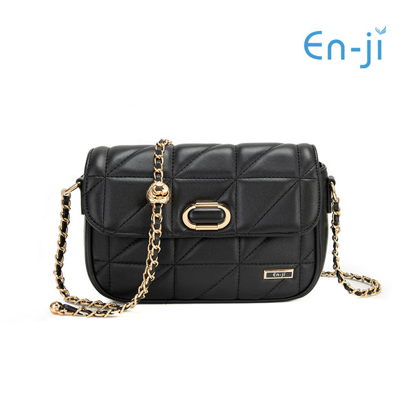 En-ji Meona Slingbag Wanita - Black