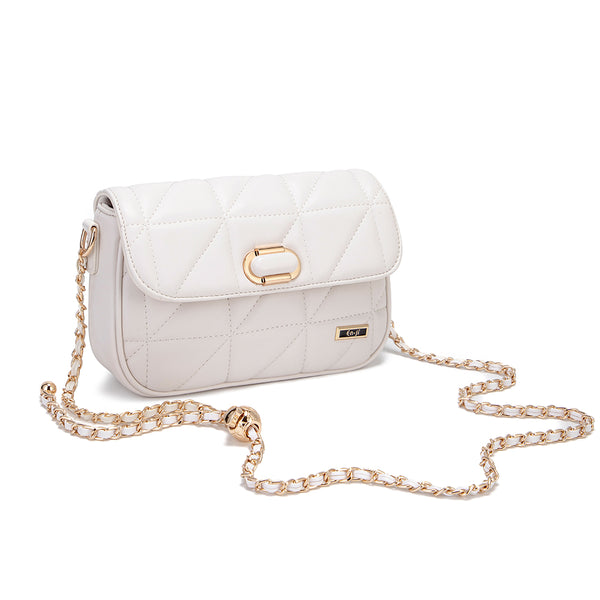 En-ji Meona Slingbag Wanita - Ivory