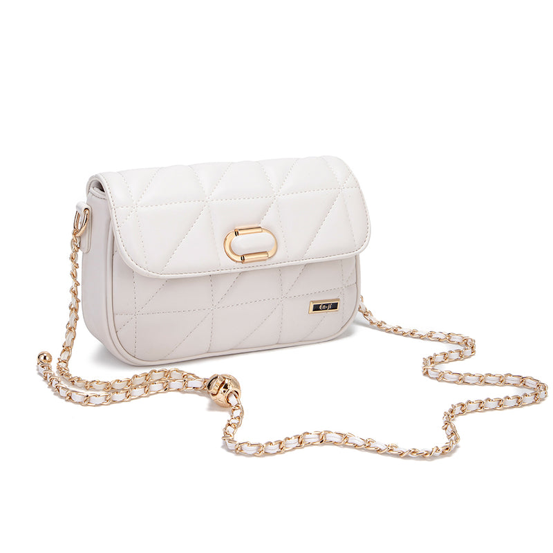 En-ji Meona Slingbag Wanita - Ivory